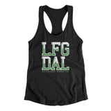 Lfg Dal Women's Racerback Tank-Allegiant Goods Co. Vintage Sports Apparel