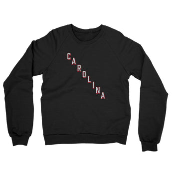 Carolina Hockey Jersey Midweight French Terry Crewneck Sweatshirt-Allegiant Goods Co. Vintage Sports Apparel
