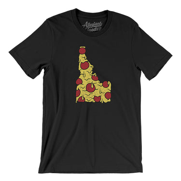 Idaho Pizza State Men/Unisex T-Shirt-Allegiant Goods Co. Vintage Sports Apparel