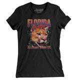 Florida Hockey Throwback Mascot Women's T-Shirt-Allegiant Goods Co. Vintage Sports Apparel