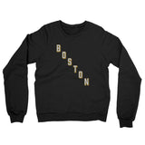 Boston Hockey Jersey Midweight French Terry Crewneck Sweatshirt-Allegiant Goods Co. Vintage Sports Apparel