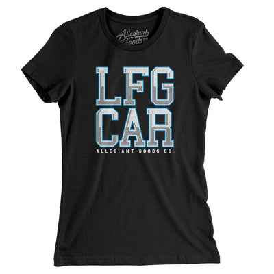 Lfg Car Women's T-Shirt-Black-Allegiant Goods Co. Vintage Sports Apparel