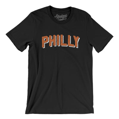 Philly Varsity Men/Unisex T-Shirt-Black-Allegiant Goods Co. Vintage Sports Apparel