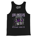 Los Angeles Hockey Throwback Mascot Men/Unisex Tank Top-Allegiant Goods Co. Vintage Sports Apparel