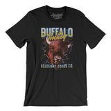 Buffalo Hockey Throwback Mascot Men/Unisex T-Shirt-Allegiant Goods Co. Vintage Sports Apparel
