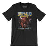 Buffalo Hockey Throwback Mascot Men/Unisex T-Shirt-Black-Allegiant Goods Co. Vintage Sports Apparel