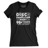 Disco Demolition Night Women's T-Shirt-Black-Allegiant Goods Co. Vintage Sports Apparel