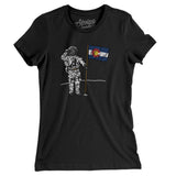 Colorado Flag Moonman Women's T-Shirt-Allegiant Goods Co. Vintage Sports Apparel