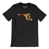 Maryland Pizza State Men/Unisex T-Shirt-Allegiant Goods Co. Vintage Sports Apparel
