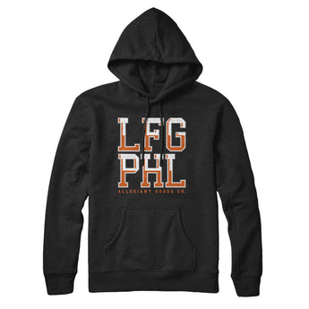 Lfg Phl Hoodie-Allegiant Goods Co. Vintage Sports Apparel