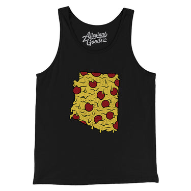 Arizona Pizza State Men/Unisex Tank Top-Allegiant Goods Co. Vintage Sports Apparel