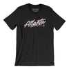 Atlanta Retro Men/Unisex T-Shirt-Black-Allegiant Goods Co. Vintage Sports Apparel
