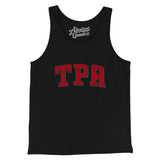 TPA Varsity Men/Unisex Tank Top-Black-Allegiant Goods Co. Vintage Sports Apparel