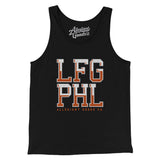 Lfg Phl Men/Unisex Tank Top-Black-Allegiant Goods Co. Vintage Sports Apparel