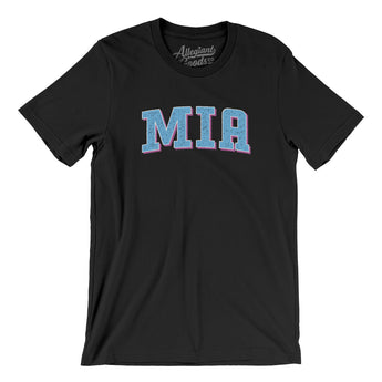 Mia Varsity Men/Unisex T-Shirt-Allegiant Goods Co. Vintage Sports Apparel