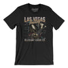 Las Vegas Hockey Throwback Mascot Men/Unisex T-Shirt-Black-Allegiant Goods Co. Vintage Sports Apparel