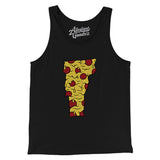 Vermont Pizza State Men/Unisex Tank Top-Allegiant Goods Co. Vintage Sports Apparel
