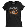 It’s A Great Day For Some Baseball Women's T-Shirt-Black-Allegiant Goods Co. Vintage Sports Apparel