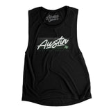 Austin Retro Women's Flowey Scoopneck Muscle Tank-Allegiant Goods Co. Vintage Sports Apparel