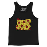 Oregon Pizza State Men/Unisex Tank Top-Allegiant Goods Co. Vintage Sports Apparel