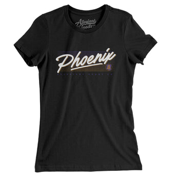 Phoenix Retro Women's T-Shirt-Allegiant Goods Co. Vintage Sports Apparel