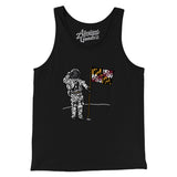 Maryland Flag Moonman Men/Unisex Tank Top-Black-Allegiant Goods Co. Vintage Sports Apparel