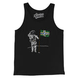 Portland Flag Moonman Men/Unisex Tank Top-Allegiant Goods Co. Vintage Sports Apparel