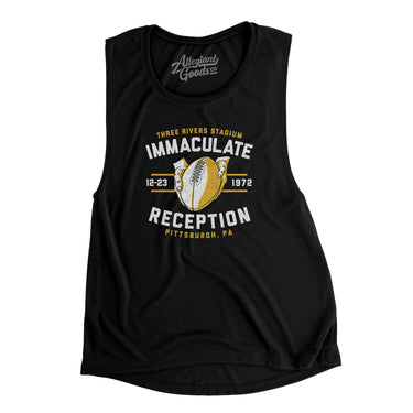 Immaculate Reception Women's Flowey Scoopneck Muscle Tank-Allegiant Goods Co. Vintage Sports Apparel