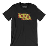 Nebraska Pizza State Men/Unisex T-Shirt-Allegiant Goods Co. Vintage Sports Apparel