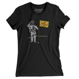 New Mexico Flag Moonman Women's T-Shirt-Allegiant Goods Co. Vintage Sports Apparel