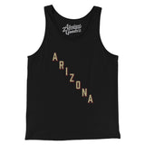 Arizona Hockey Jersey Men/Unisex Tank Top-Black-Allegiant Goods Co. Vintage Sports Apparel