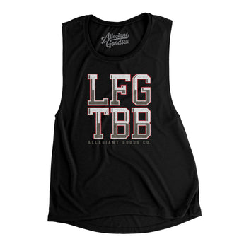 Lfg Tbb Women's Flowey Scoopneck Muscle Tank-Allegiant Goods Co. Vintage Sports Apparel