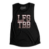 Lfg Tbb Women's Flowey Scoopneck Muscle Tank-Black-Allegiant Goods Co. Vintage Sports Apparel