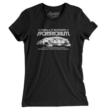 Hollywood Sportatorium Women's T-Shirt-Allegiant Goods Co. Vintage Sports Apparel