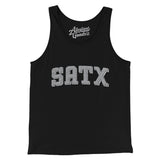 Satx Varsity Men/Unisex Tank Top-Allegiant Goods Co. Vintage Sports Apparel