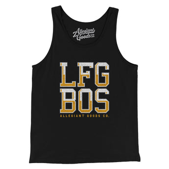 Lfg Bos Men/Unisex Tank Top-Allegiant Goods Co. Vintage Sports Apparel