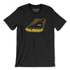Erie Blades Men/Unisex T-Shirt-Black-Allegiant Goods Co. Vintage Sports Apparel