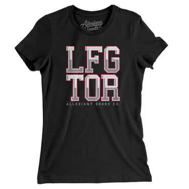 Lfg Tor Women's T-Shirt-Black-Allegiant Goods Co. Vintage Sports Apparel