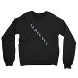 Tampa Bay Hockey Jersey Midweight French Terry Crewneck Sweatshirt-Black-Allegiant Goods Co. Vintage Sports Apparel