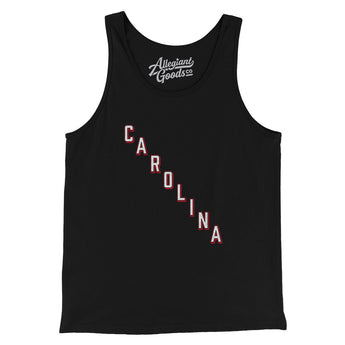 Carolina Hockey Jersey Men/Unisex Tank Top-Allegiant Goods Co. Vintage Sports Apparel