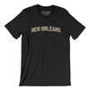 New Orleans Varsity Men/Unisex T-Shirt-Black-Allegiant Goods Co. Vintage Sports Apparel
