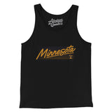 Minnesota Retro Men/Unisex Tank Top-Allegiant Goods Co. Vintage Sports Apparel