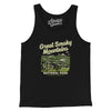 Great Smoky Mountains National Park Men/Unisex Tank Top-Black-Allegiant Goods Co. Vintage Sports Apparel