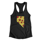 Nevada Pizza State Women's Racerback Tank-Allegiant Goods Co. Vintage Sports Apparel