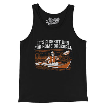 It’s A Great Day For Some Baseball Men/Unisex Tank Top-Allegiant Goods Co. Vintage Sports Apparel