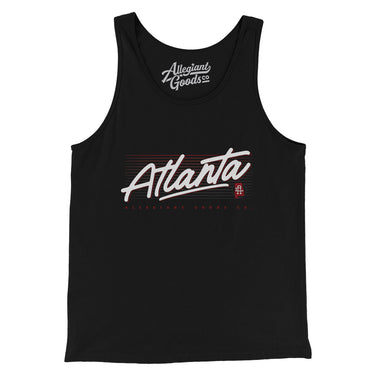 Atlanta Retro Men/Unisex Tank Top-Allegiant Goods Co. Vintage Sports Apparel