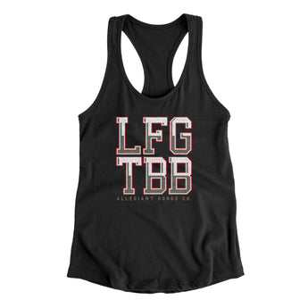Lfg Tbb Women's Racerback Tank-Allegiant Goods Co. Vintage Sports Apparel