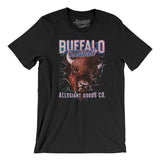 Buffalo Football Throwback Mascot Men/Unisex T-Shirt-Allegiant Goods Co. Vintage Sports Apparel