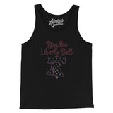 Ring The Liberty Bell Men/Unisex Tank Top-Black-Allegiant Goods Co. Vintage Sports Apparel