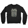 Black Canyon Of The Gunnison National Park Midweight French Terry Crewneck Sweatshirt-Black-Allegiant Goods Co. Vintage Sports Apparel